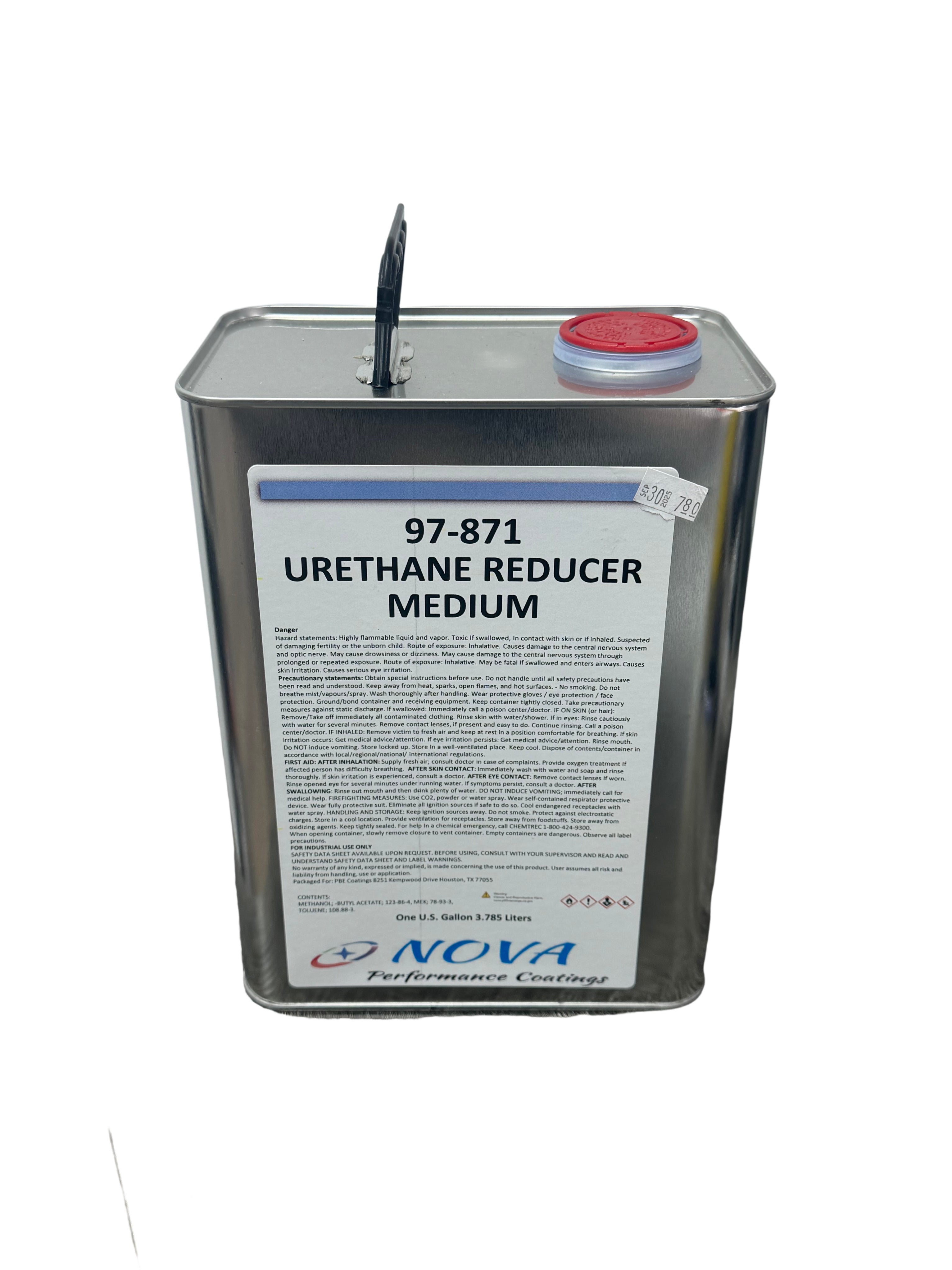 97-871 Urethane Reducer Medium 1 Gallon | NOVA Performance