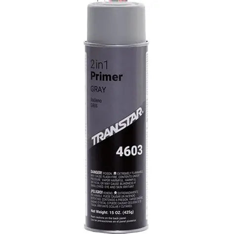Transtar 2-in-1 Gray Primer Aerosol Spray – 15 oz (4603)